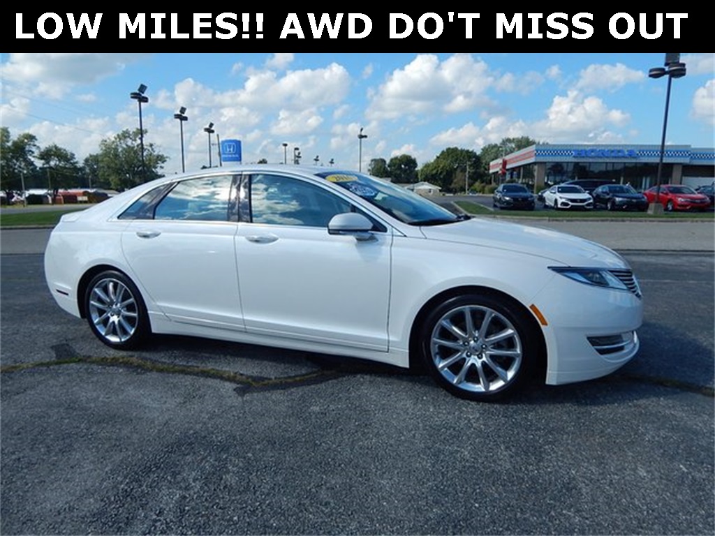 Pre Owned 2016 Lincoln Mkz Base 4d Sedan In Richmond G93476